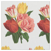 Tulips Stoff (Nahaufnahme)