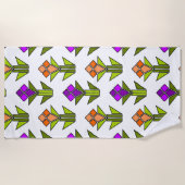 Tulips Strandtuch (Vorderseite)