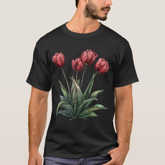 Tulips T-Shirt (Vorderseite)