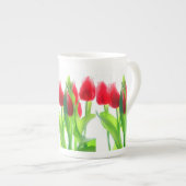 Tulips-Tasse Porzellantasse (Vorderseite Rechts)