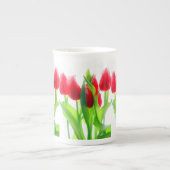 Tulips-Tasse Porzellantasse (Vorderseite)