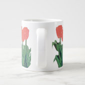 Tulips Three-Red Jumbo-Tasse (Rückseite)