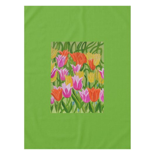 Tulips Tischdecke (Vorderseite)