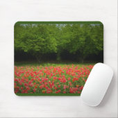 Tulips & Trees Mousepad (Mit Mouse)