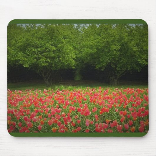 Tulips & Trees Mousepad (Vorne)