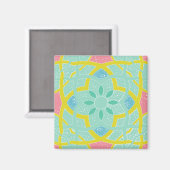Tulips und Affodien Magnet (Vorderseite/Rückseite)