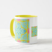 Tulips und Affodien Tasse (Vorderseite Links)