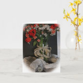 Tulips und Daisies Karte (Gelbe Blume)