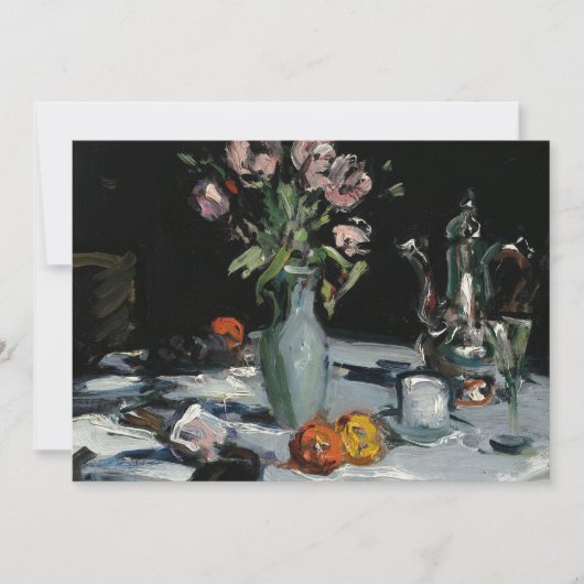 Tulips und ein Kaffeekopf | Samuel John Peploe (Vorderseite)