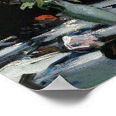 Tulips und ein Kaffeekopf | Samuel John Peploe Poster (Ecke)