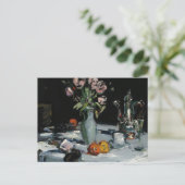 Tulips und ein Kaffeekopf | Samuel John Peploe Postkarte (Stehend Vorderseite)