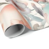 Tulips und Ostereier Geschenkpapier (Rolleneckpunkt)