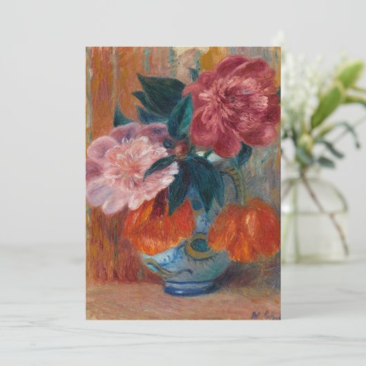 Tulips und Peonies | William James Glackens (Stehend Vorderseite)