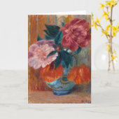 Tulips und Peonies | William James Glackens Karte (Gelbe Blume)