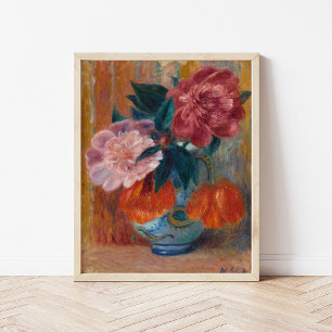 Tulips und Peonies   William James Glackens Poster
