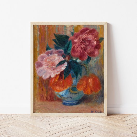 Tulips und Peonies | William James Glackens Poster