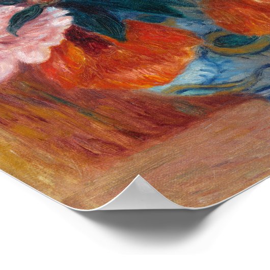 Tulips und Peonies | William James Glackens Poster (Ecke)