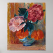 Tulips und Peonies | William James Glackens Poster (Vorne)