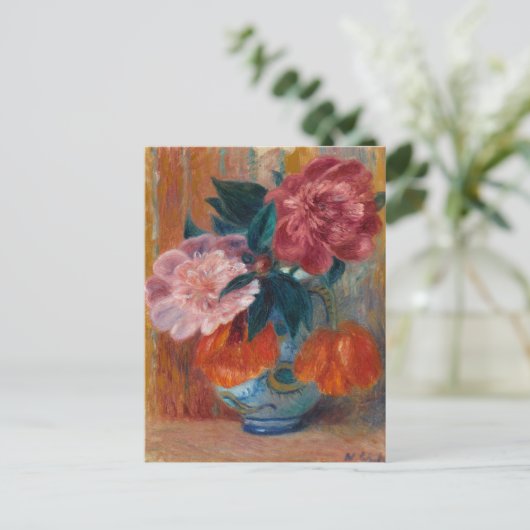 Tulips und Peonies | William James Glackens Postkarte (Stehend Vorderseite)
