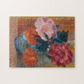 Tulips und Peonies | William James Glackens Puzzle (Horizontal)