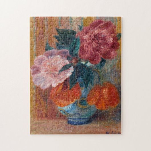 Tulips und Peonies | William James Glackens Puzzle (Vertikal)