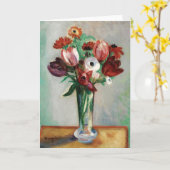 Tulips und Ranunculus | Henri Manguin Karte (Gelbe Blume)