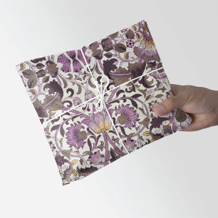 Tulips und Wildblumen William Morris Seidenpapier