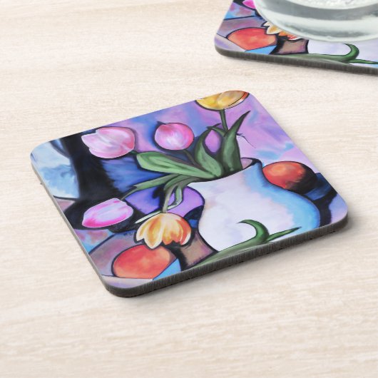 Tulips Untersetzer Set 6 (Linke Seite)