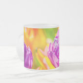 Tulips verzaubern 12 mattglastasse (Vorderseite Links)