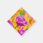 Tulips verzaubern 12 serviette (Ecke)