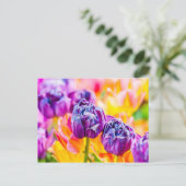 Tulips verzaubern 14 postkarte (Stehend Vorderseite)