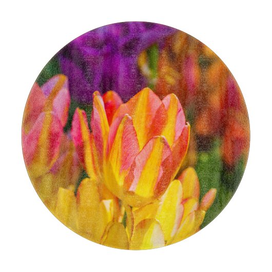 Tulips verzaubern 16 schneidebrett (Vorderseite)