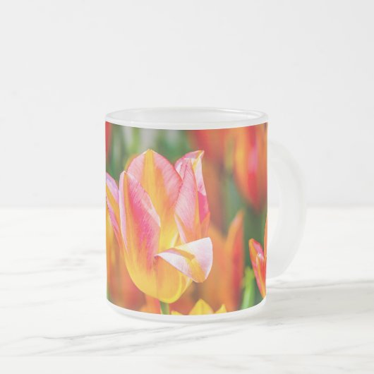 Tulips verzaubern 17 mattglastasse (VorderseiteRechts)