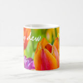 Tulips Verzaubern Anpassbar Kaffeetasse (Mittel)