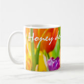 Tulips Verzaubern Anpassbar Kaffeetasse (Links)