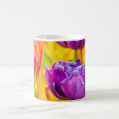 Tulips verzaubern Deep Pink Kaffeetasse (Mittel)