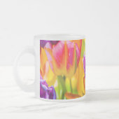 Tulips verzaubern Deep Pink Mattglastasse (Links)