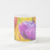 Tulips verzaubern Deep Pink Mattglastasse (Mittel)