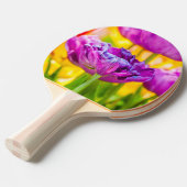 Tulips verzaubern Dunkelrosa Tischtennis Schläger (Vorderseite)