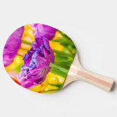 Tulips verzaubern Dunkelrosa Tischtennis Schläger (Seitenansicht)