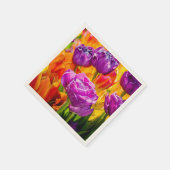 Tulips Verzauberung 12a Serviette (Ecke)