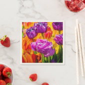Tulips Verzauberung 12a Serviette (Beispiel)