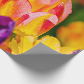 Tulips-Verzauberung Geschenkpapier (Ecke)