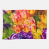 Tulips-Verzauberung Geschirrtuch (Horizontal)