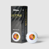 Tulips-Verzauberung Golfball (Verpackungen)