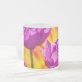 Tulips Verzauberung Violet Mattglastasse (Vorderseite Links)