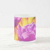 Tulips Verzauberung Violet Mattglastasse (Mittel)