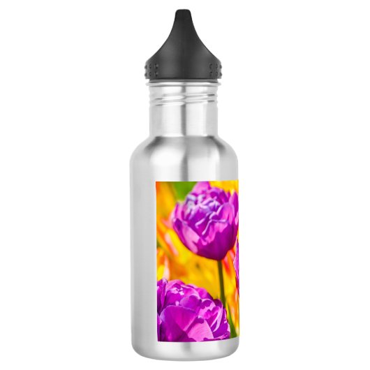 Tulips Verzauberung Violet Trinkflasche (Links)