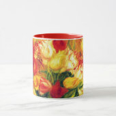 Tulips von Pierre Renoir, Vintager Impressionismus Tasse (Zentrum)