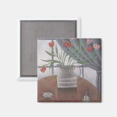 Tulips Vorhang Cups 2002 Magnet (Vorderseite/Rückseite)
